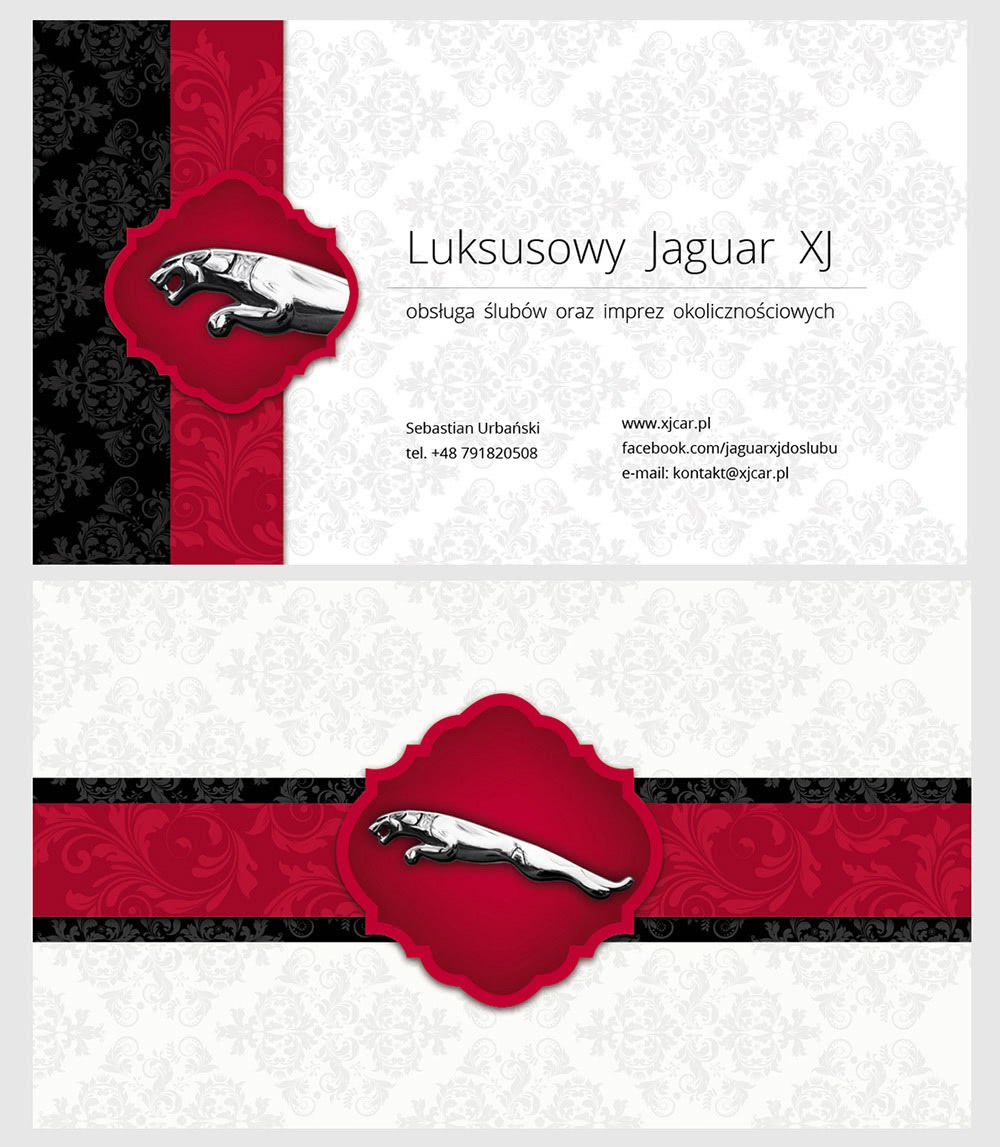 Jaguar XJ - wizytówka