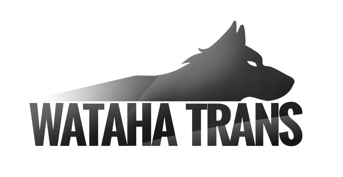 Znak logo firmy transportowej Wataha