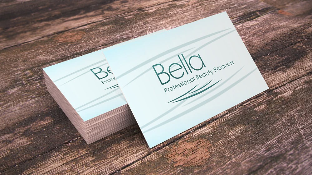 Przykład użycia realizacji - Logotyp dla firmy kosmetycznej Bella