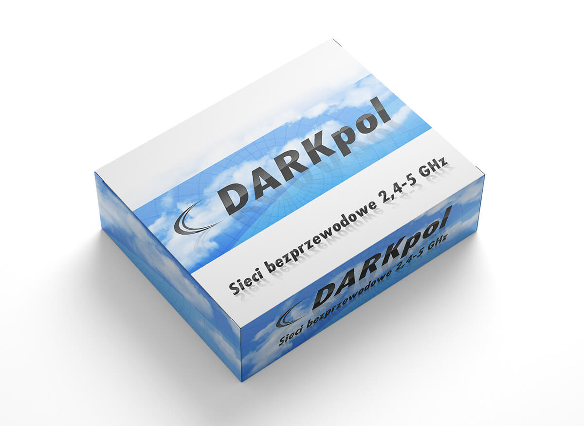 Przykład użycia realizacji - Logo oraz znak graficzny dla firmy DarkPol