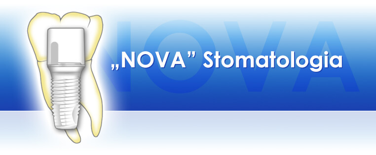 Nagłówek strony www gabinetu stomatologicznego