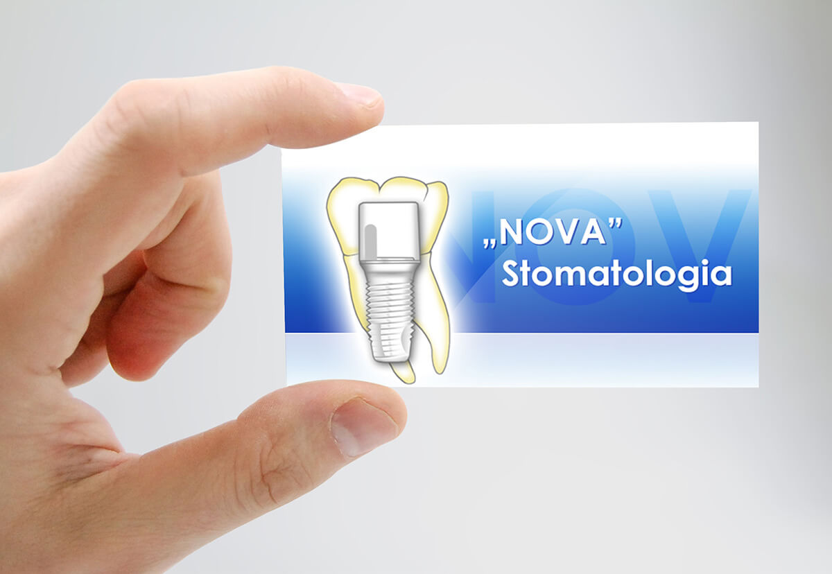 Przykład użycia realizacji - Nagłówek strony www gabinetu stomatologicznego