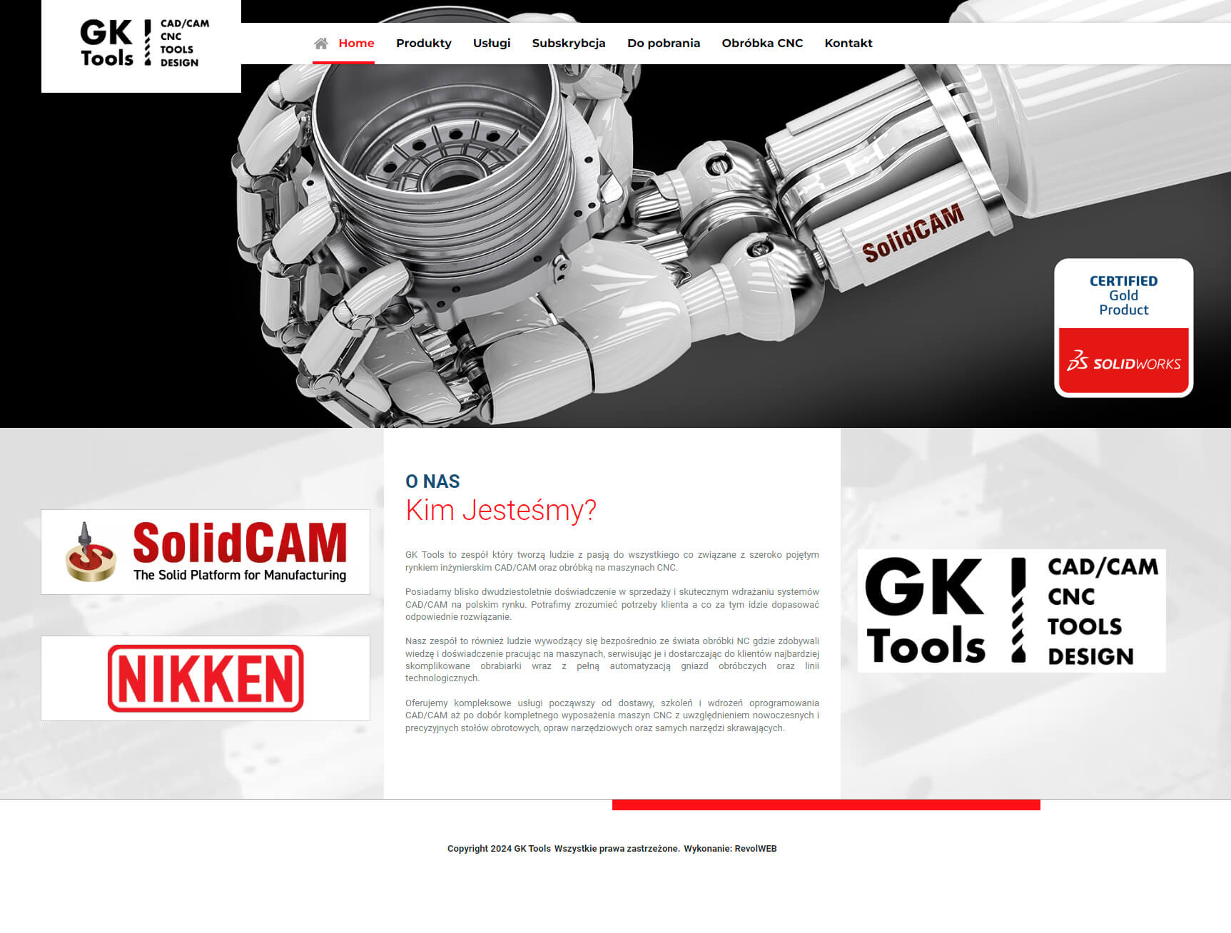 GK Tools oprogramowanie CNC
